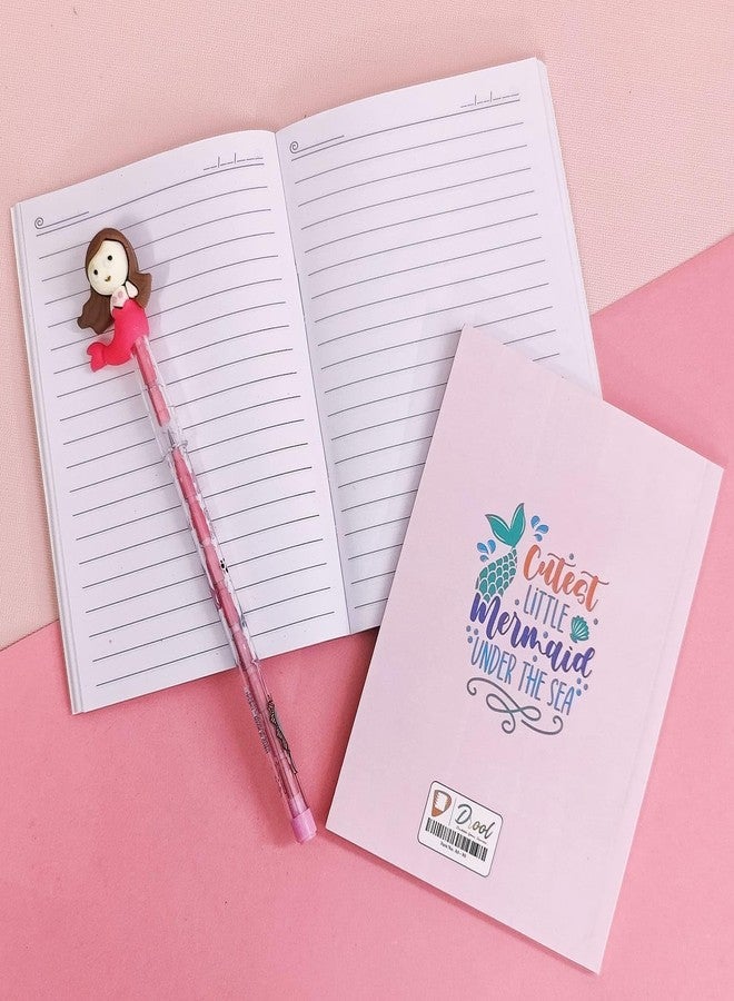 Tera13 TERA 13 Mermaid Diary For Girls, Notebook Diary For Kids (12 pcs) Mermaid Diary For School, Birthday Return Gifts Diary For Girls, Writing Diary, Note Pad Diary For Kids, Mermaid Theme Diary For Girls - Image 3